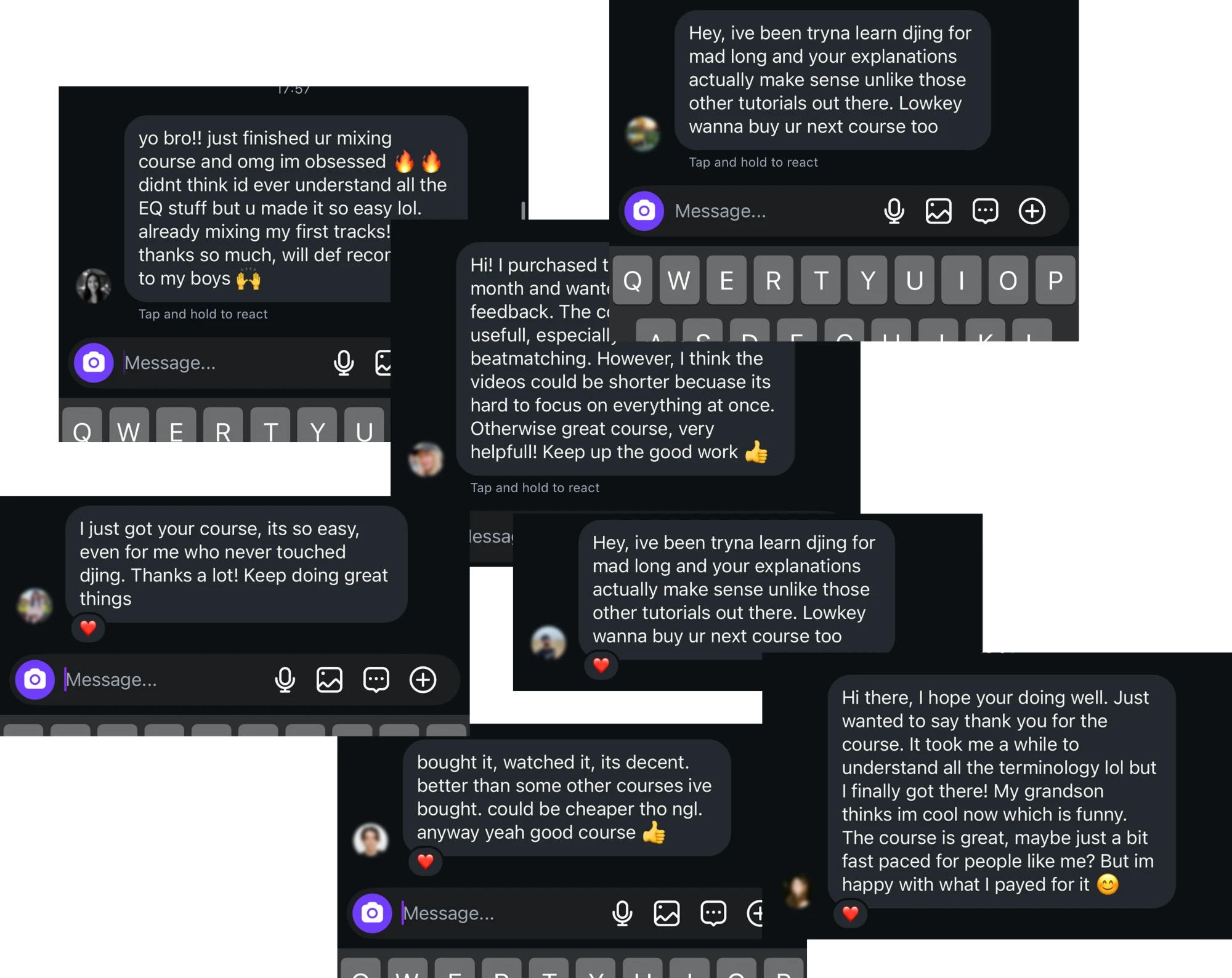 Real messages from DJs who bought the playbook